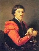Johann-Baptist Lampi the Elder Portrait of Pawel Grabowski. oil painting on canvas
